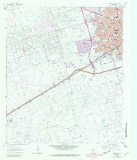 Odessa SW 1964 topographic map thumbnail