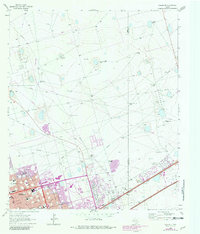 Odessa NE 1964 topographic map thumbnail