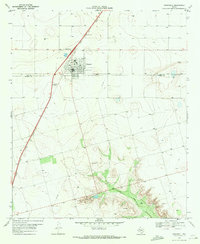 O'Donnell 1969 topographic map thumbnail