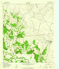 Oglesby 1957 topographic map thumbnail