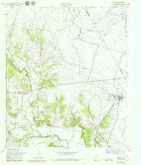 Oglesby 1957 topographic map preview