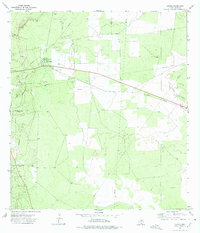 Oilton 1972 topographic map thumbnail