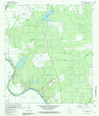 O'Keefe Lake 1979 topographic map thumbnail