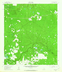 Oklahoma 1962 topographic map preview