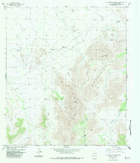Old Blue Mountain 1983 topographic map thumbnail