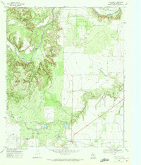 Old Glory 1969 topographic map thumbnail