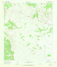 Old X Ranch 1963 topographic map thumbnail
