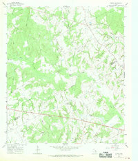 Oletha 1966 topographic map preview