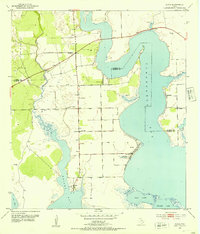 Olivia 1952 topographic map thumbnail