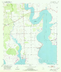 Olivia 1952 topographic map preview