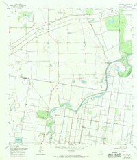 Paso Real 1956 topographic map thumbnail
