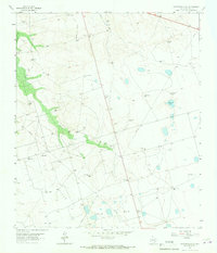 Patterson Lake 1965 topographic map thumbnail