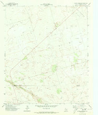 Paynes Corner SE 1971 topographic map thumbnail