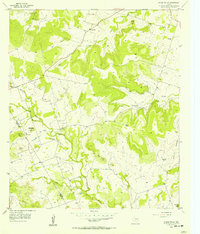 Pecan Wells 1956 topographic map thumbnail
