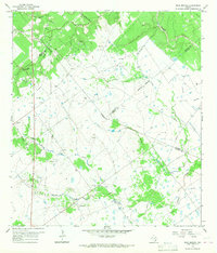 Peck Branch 1966 topographic map thumbnail