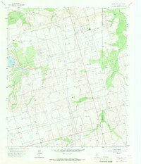 Pecks Lake 1965 topographic map thumbnail