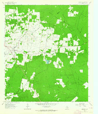 Pennington 1963 topographic map thumbnail