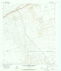 Penwell 1964 topographic map thumbnail