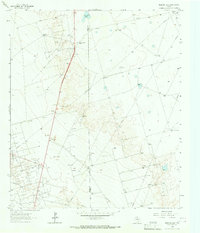 Perkins Lake 1964 topographic map thumbnail