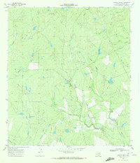 Pertle Creek 1969 topographic map thumbnail