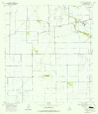 Petronila NE 1969 topographic map thumbnail