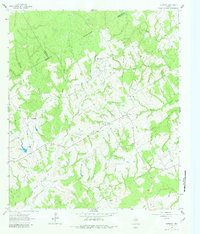 Petteway 1962 topographic map thumbnail