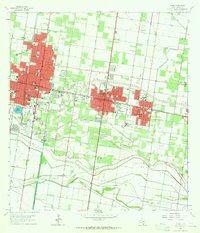 Pharr 1963 topographic map thumbnail