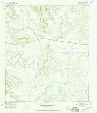 Pikes Peak 1967 topographic map thumbnail