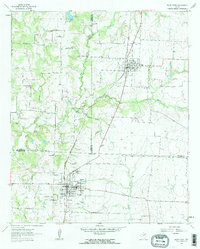 Pilot Point 1961 topographic map thumbnail