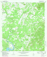 Pipe Creek 1970 topographic map thumbnail