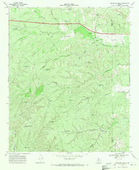 Pitchfork Ranch 1968 topographic map thumbnail