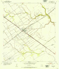Placedo 1952 topographic map preview