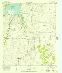 Primrose 1955 topographic map preview