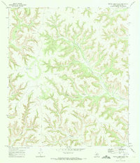 Prince Albert Draw 1970 topographic map thumbnail