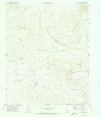 Proctor Ranch 1971 topographic map thumbnail
