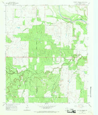 Proffitt Crossing 1966 topographic map thumbnail