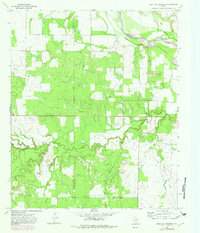 Proffitt Crossing 1966 topographic map thumbnail