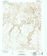 Puente 1953 topographic map thumbnail