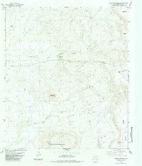 Puerto Potrillo 1983 topographic map thumbnail