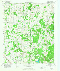 Purley 1964 topographic map thumbnail