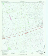 Pyote East 1969 topographic map thumbnail