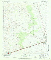 Pyote West 1969 topographic map thumbnail