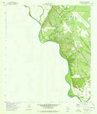 Quemado SE 1974 topographic map thumbnail