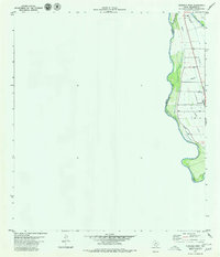 Quemado West 1979 topographic map thumbnail