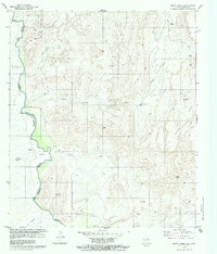 Quinn Creek 1979 topographic map preview