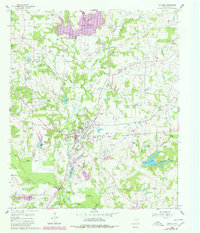Quitman 1960 topographic map thumbnail