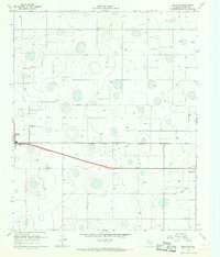 Ralls NE 1967 topographic map thumbnail