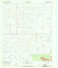 Ralls SE 1967 topographic map thumbnail