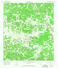 Ranger Creek 1964 topographic map thumbnail