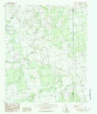 Raven Creek North 1984 topographic map thumbnail